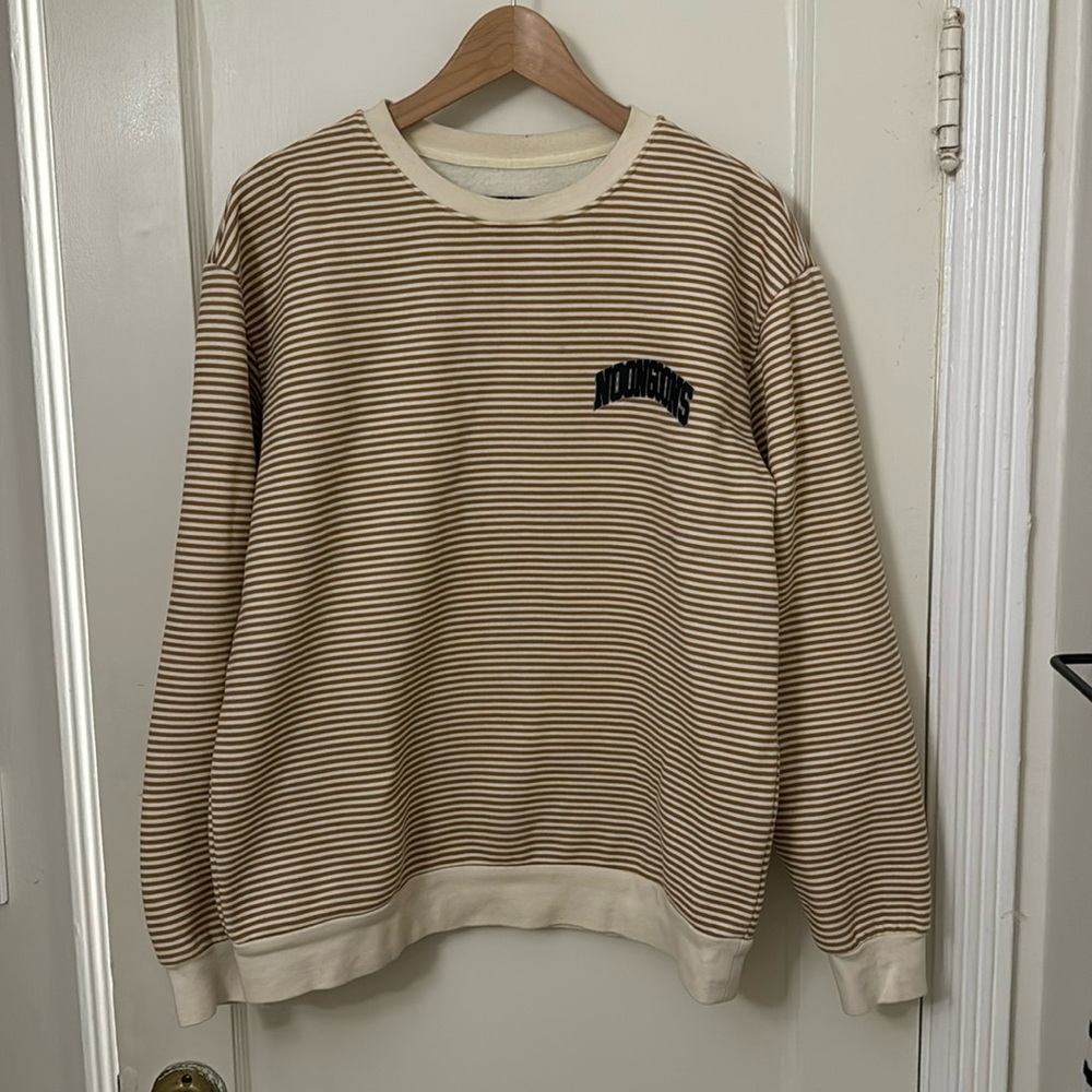 Noon Goons Striped Crewneck Sweatshirt